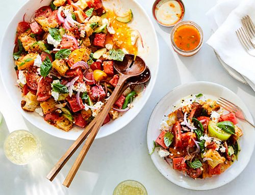 Recipes: Country Panzanella With Watermelon Dressing